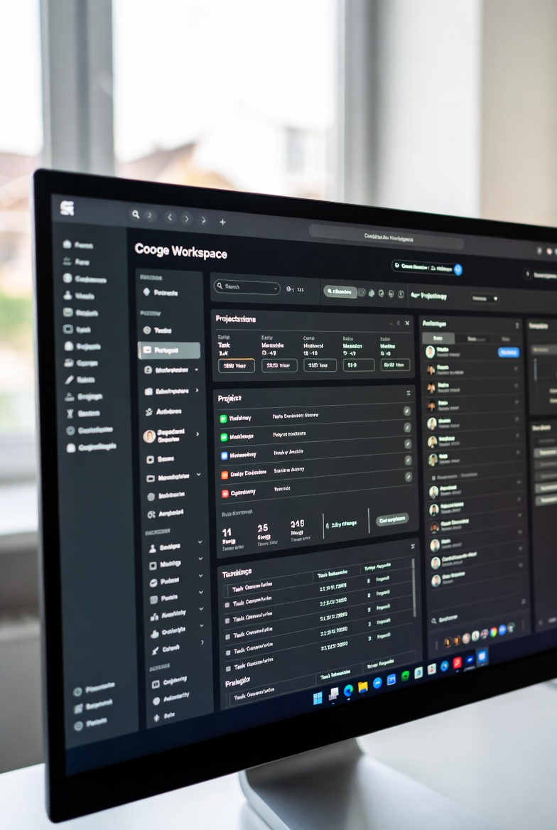Collaborative workspace platform interface